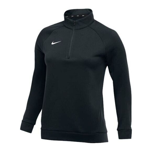 Nike Therma 897186-010 Women’s Sz XS Black DRI-FIT 1/4 Zip Pullover Training Top - Picture 11 of 11